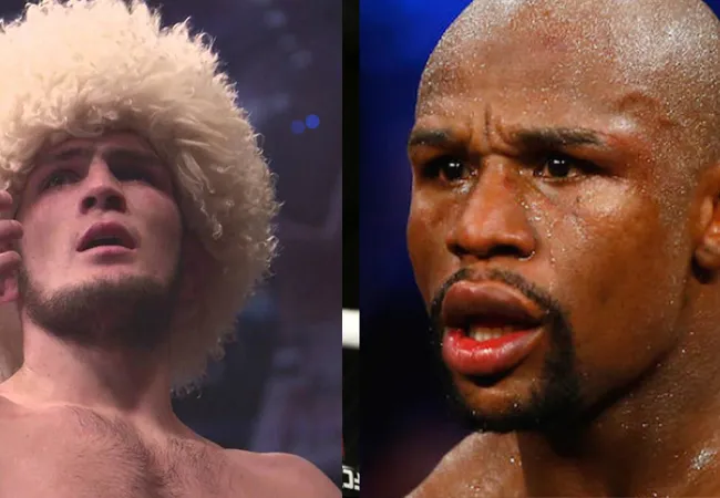 Floyd Mayweather reageert op uitdaging Khabib: 'Kom maar op met de poen'
