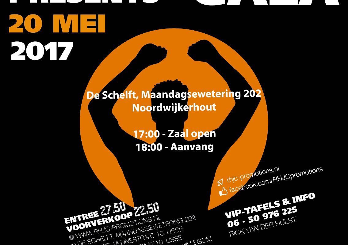 Kickboks Gala Noordwijkerhout 20 Mei 2017
