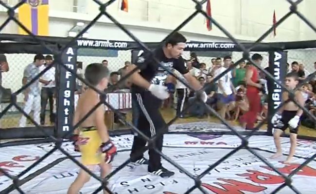MMA gevecht wordt minderjarig kind fataal!