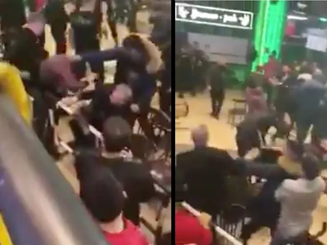 Video: Massale knokpartij bij Spence-Porter bokswedstrijd