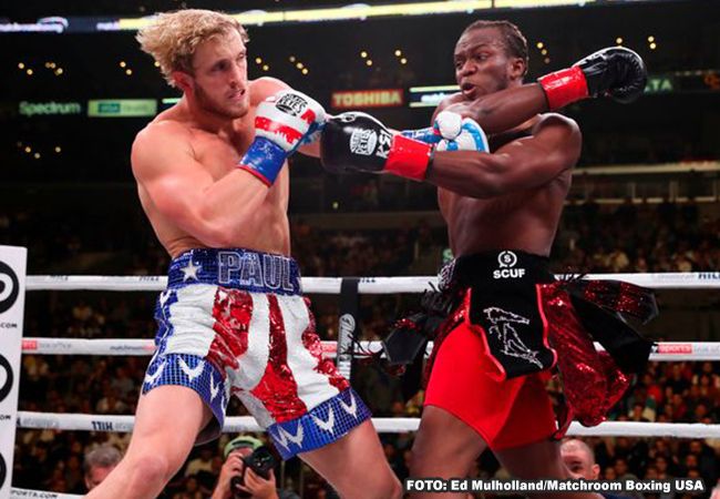 YouTube ster verslaat rivaal in spannende boks rematch