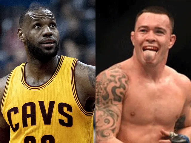 UFC-vechter Colby Covington gaat NBA-icoon LeBron James te lijf