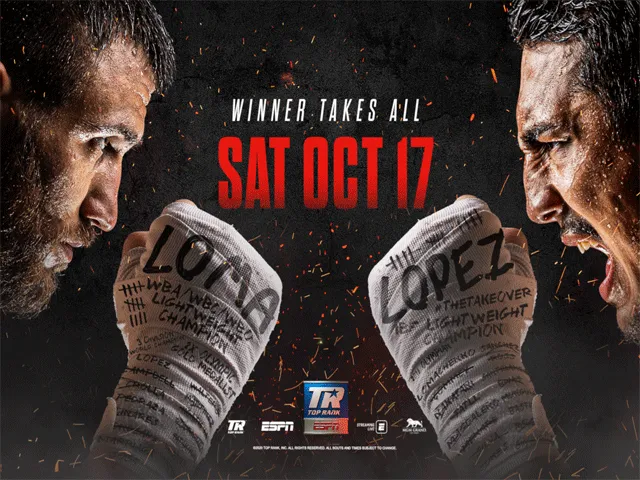 BOKS VOORBESCHOUWING: Vasyl Lomachenko vs Teofimo Lopez