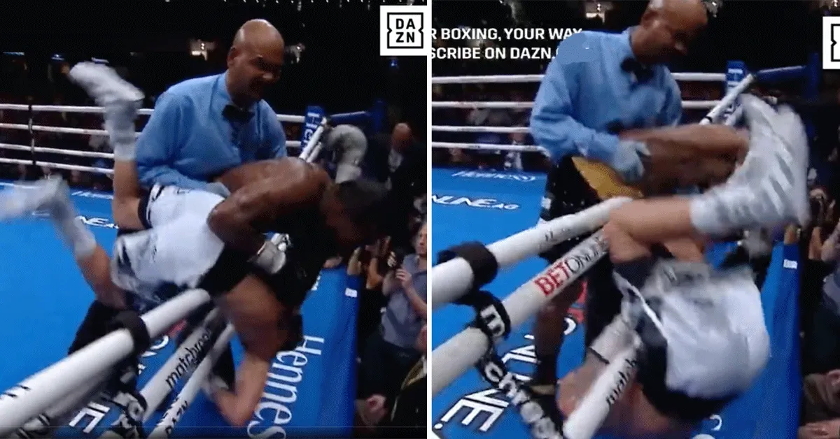 ZIEN! Bokser gooit rivaal uit de ring: 'Schandalig dit' (video)