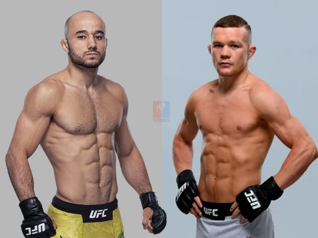 Marlon Moraes vs Petr Yan headliner tijdens UFC Kazachstan