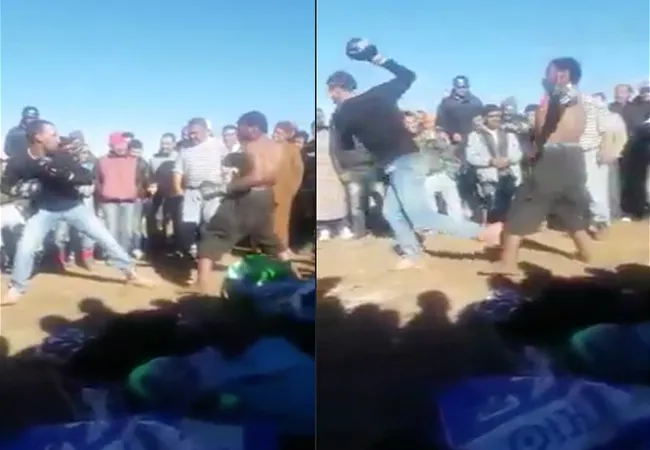 VIDEO: Woestijn boksen heeft u er wel eens van gehoord?