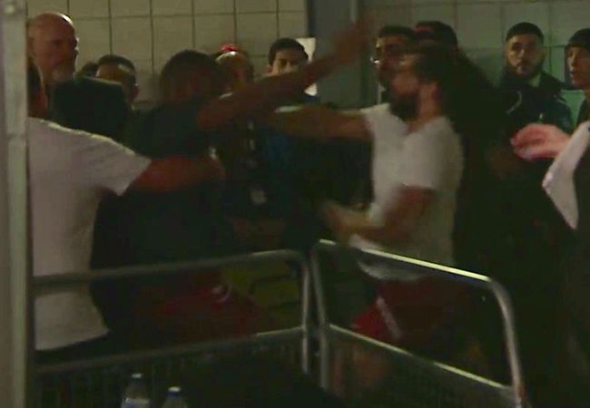 Schande: brute 'backstage knokpartij' bij UFC Londen (video)