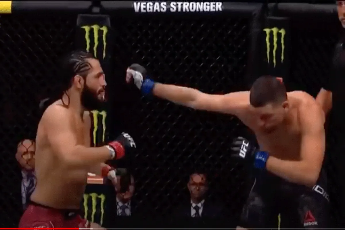 Jorge Masvidal dreigt Nate Diaz te slopen in herkansing wedstrijd