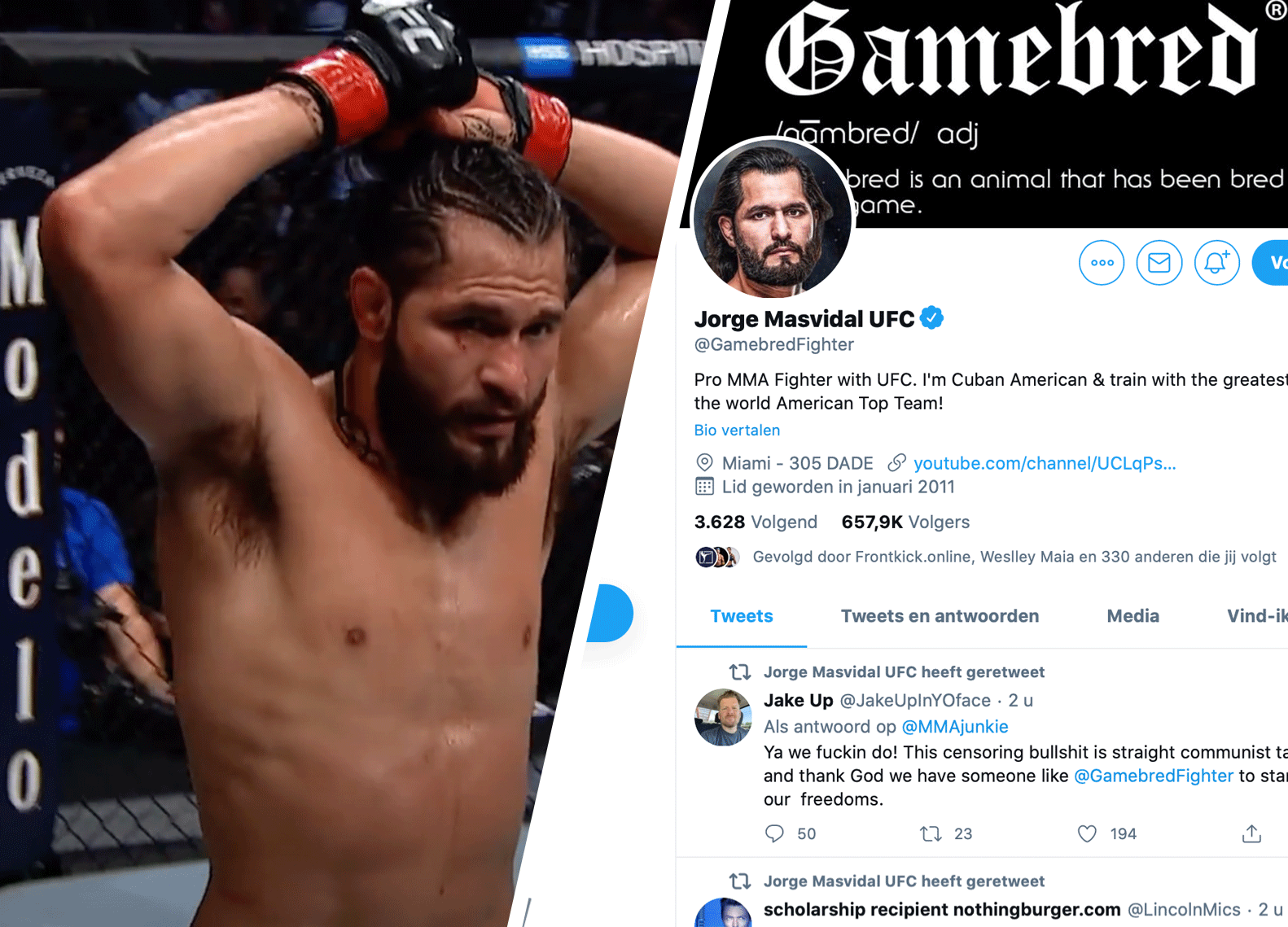 Diaz geklopt: Jorge Masvidal UFC 'Baddest Motherfucker'
