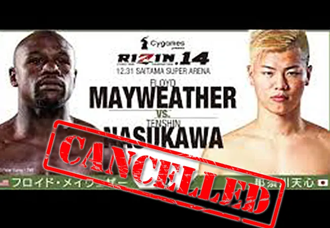 Floyd Mayweather: 'Gevecht tegen Tenshin Nasukawa gaat niet door'