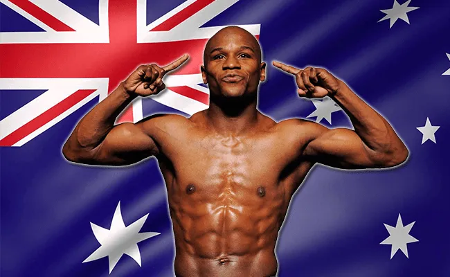 Floyd Mayweather mag Australië niet in!