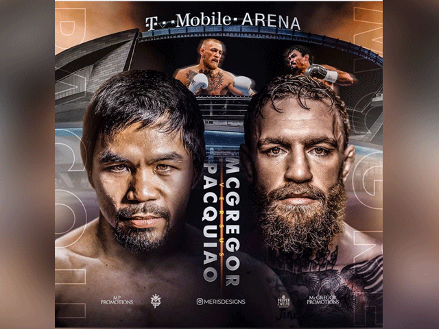 Conor McGregor vs Manny Pacquiao het gevecht om te maken