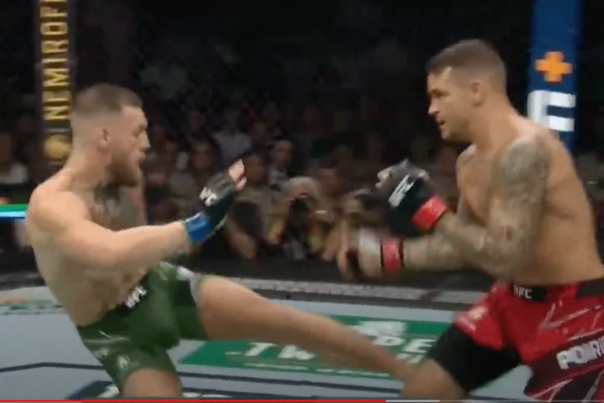 McGregor trapte knie Poirier kapot! 'Klote gevoel' (video)
