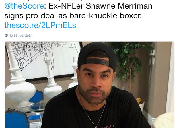 American Football Legende Shawne Merriman start Bare Knuckle carrière