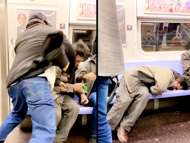 ? VIDEO: Bokser sloopt messentrekker in metro
