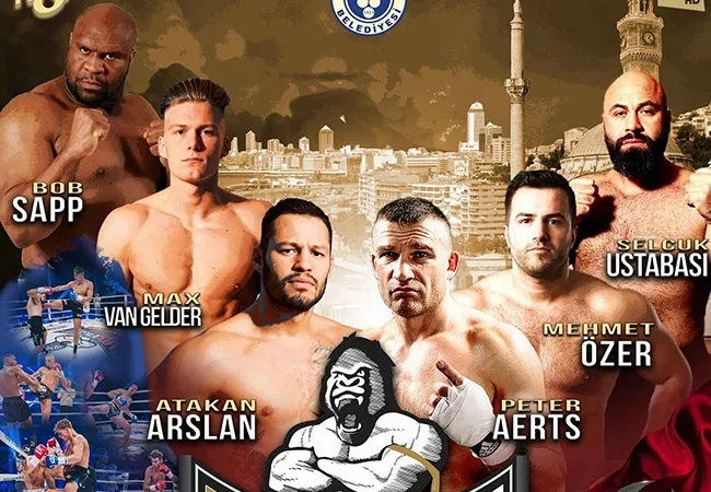 Peter Aerts op Fight Card van Mix Fight Championship MFC 24 Turkije