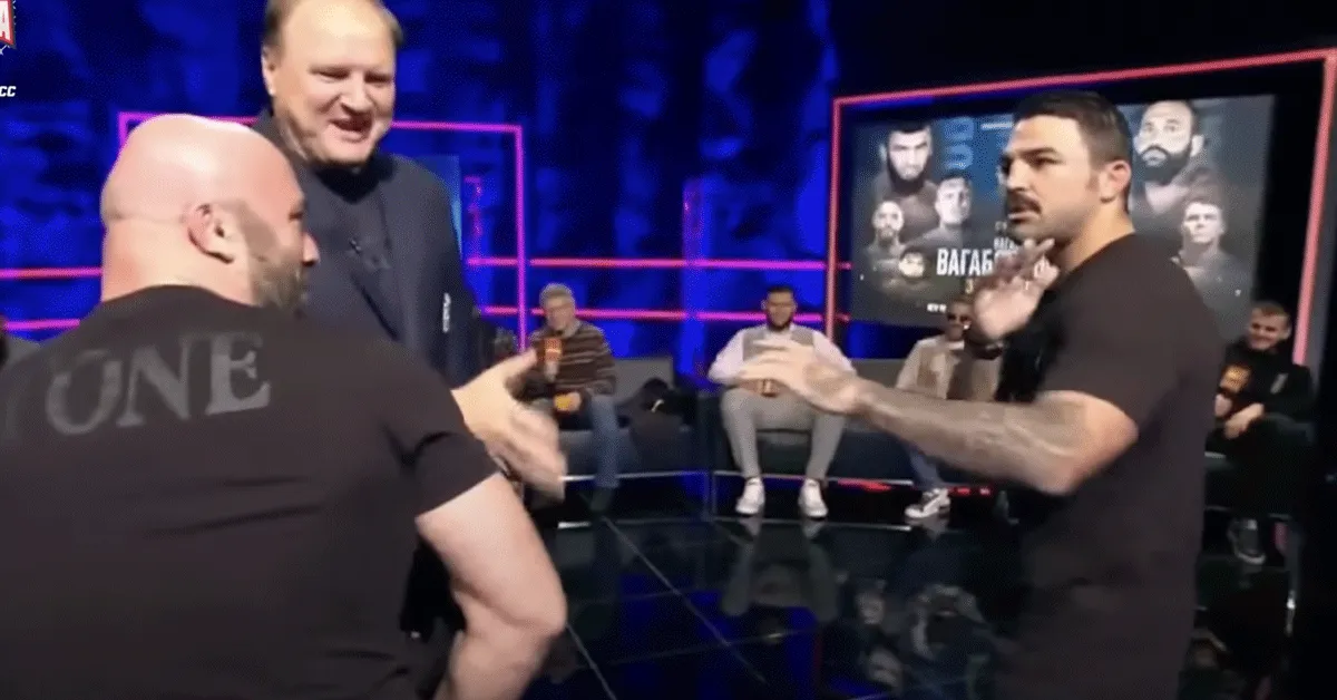 Leip! Mike Perry tegen beruchte Rus de ring in na studiogevecht
