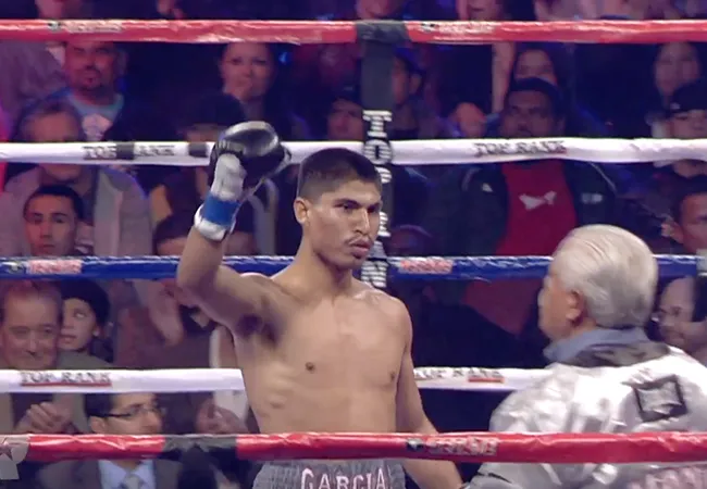 Bokser Mikey Garcia tekent bij Zuffa Boxing volgens Dana White