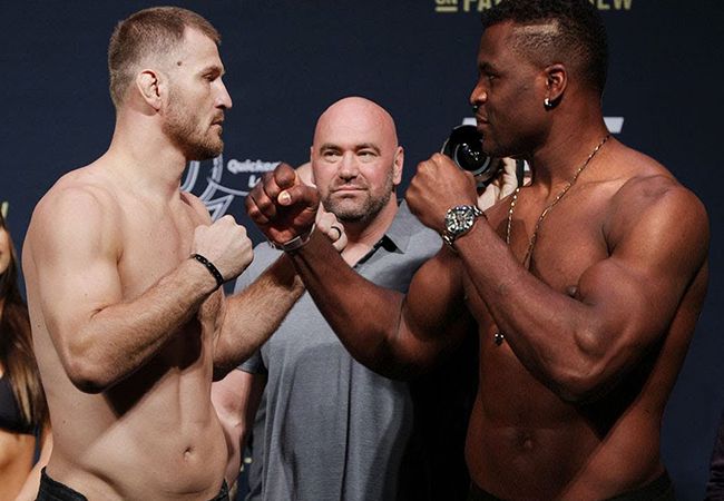 Stipe Miocic vs. Francis Ngannou rematch in maart 2021