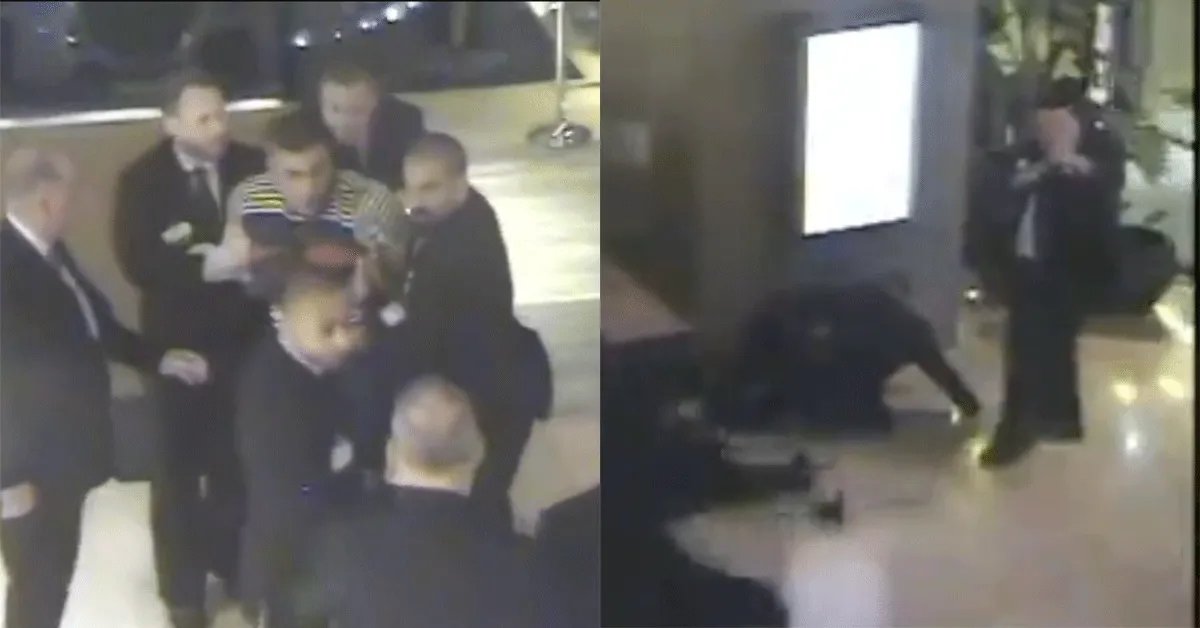 12 uitsmijters knokken met MMA-vechter! 'Zware klappen' | Video