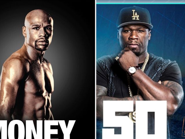 PROBLEEM: Rapper 50 cent wil potje knokken met bokslegende Mayweather Jr