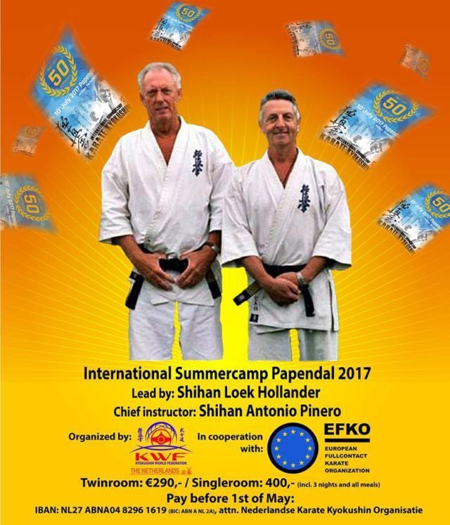 Kyokushin Karate 50e Nederlandse Internationaal Zomerkamp