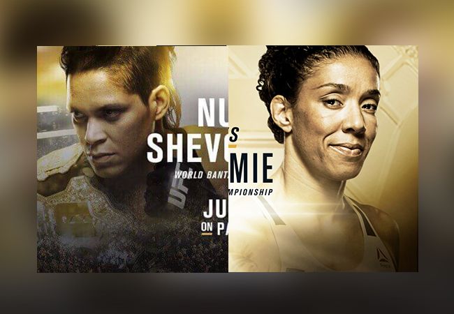 UFC 245 titelgevecht: Amanda Nunes vs. Germaine de Randamie