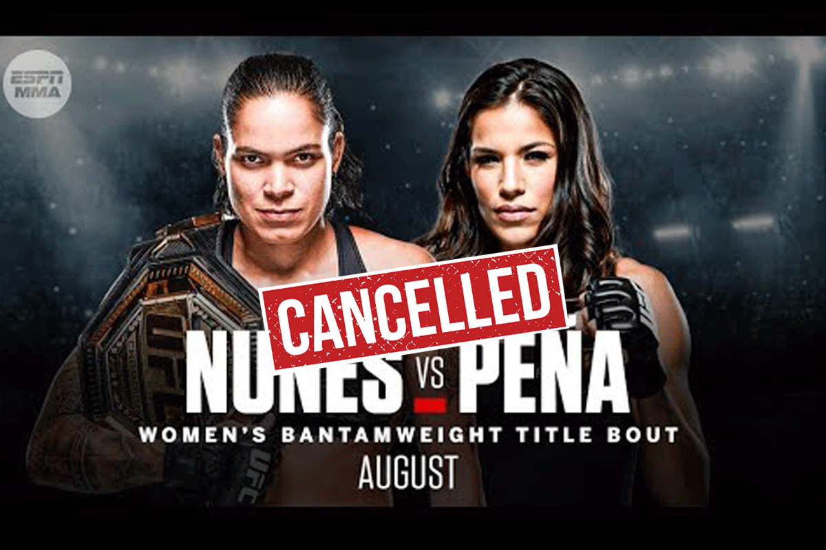 AFGELAST! UFC annuleert titelgevecht Amanda Nunes