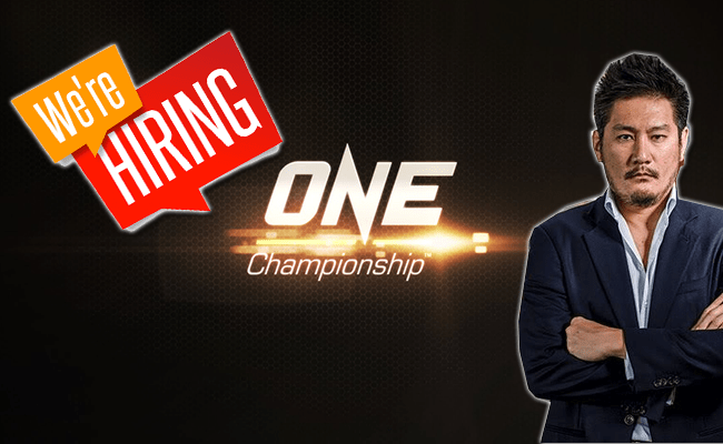 ONE Championship zoekt jou! Kom werken bij de grootste Aziatische MMA organisatie!
