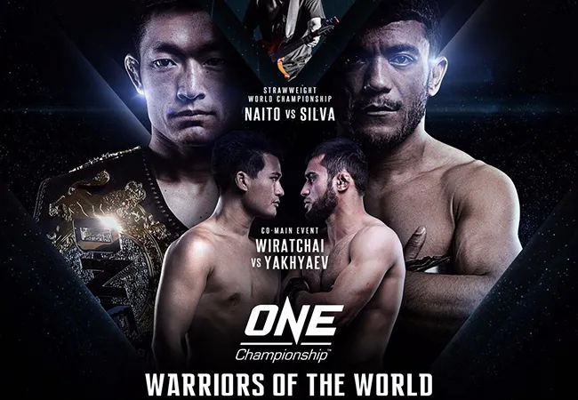 ONE Championship Yoshitaka Naito verdedigt zijn titel tegen Alex Silva