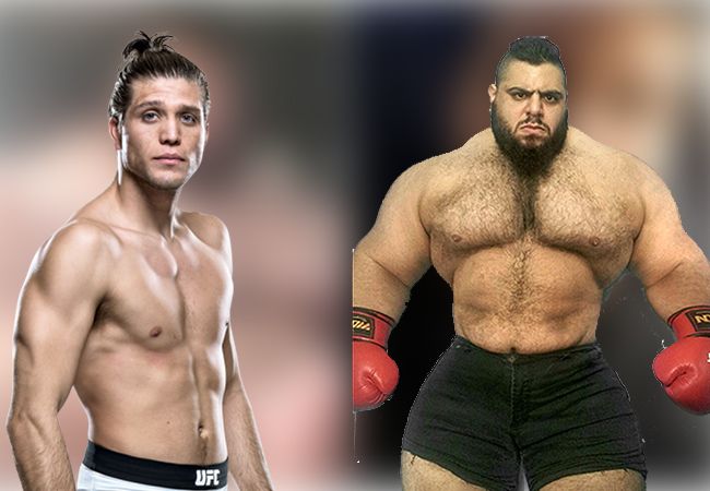 UFC-vechter Brian Ortega daagt de Iraanse Hulk uit (video)