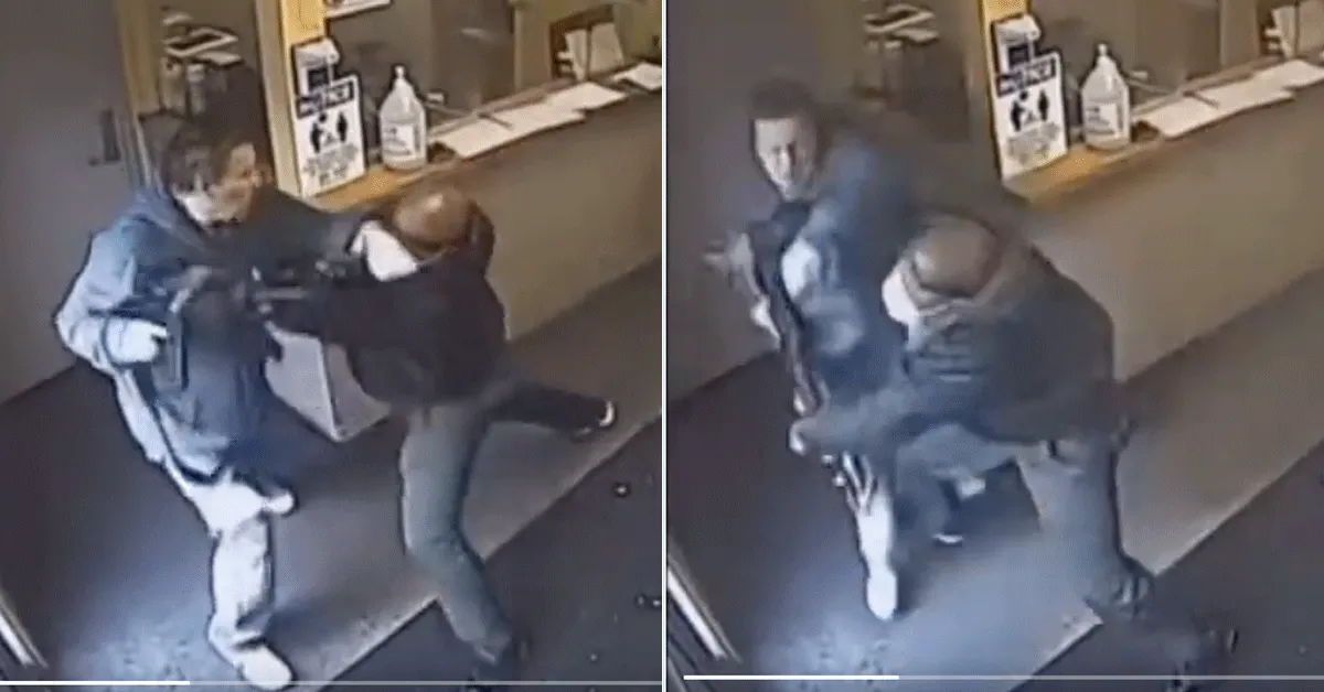 Gewapende overvaller gestopt door beveiliger! 'Jiu-Jitsu helpt'