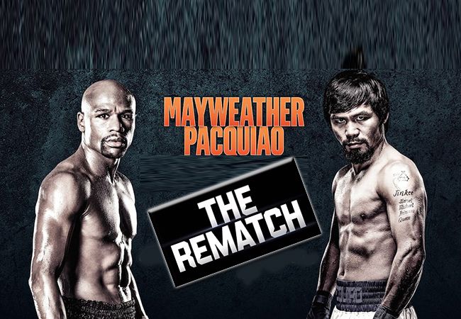Mayweather vs Pacquiao 2: 'zal later dit jaar gebeuren'