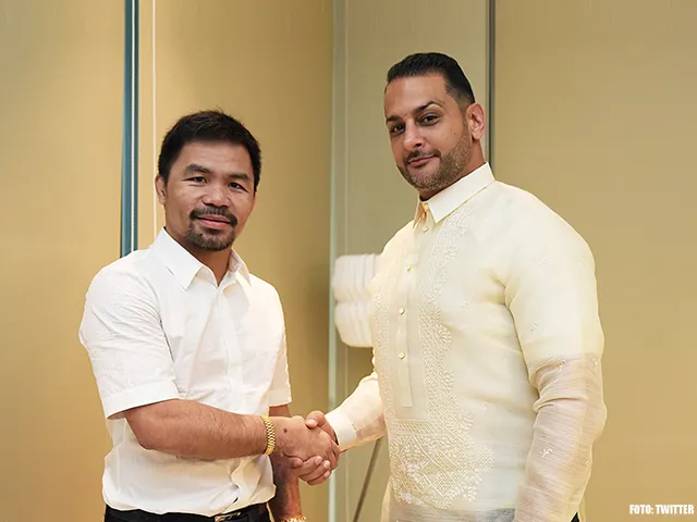 GEVECHT DICHTBIJ: Pacquiao tekent bij Management McGregor