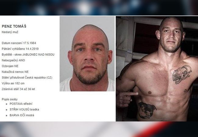 MMA-vechter Tomas Penz gezocht voor poging tot moord