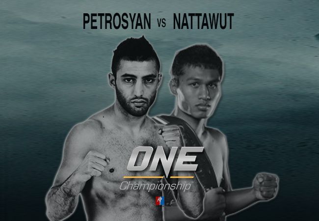 Petrosyan versus Nattawut hoofdpartij tijdens lancering ONE Championship Kickboxing
