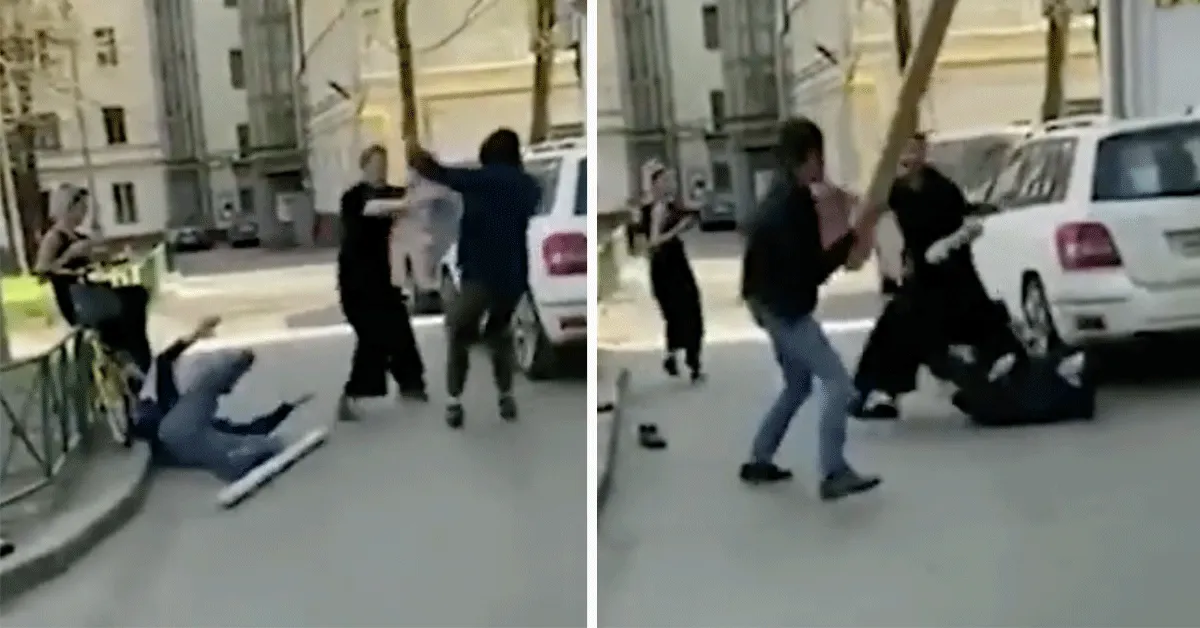 Plank schoenen gevecht! 'Wat is er loos?' (video)