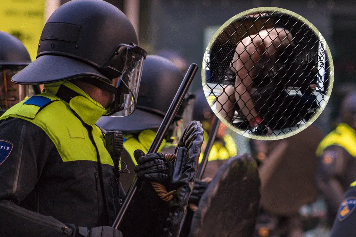 POLITIE: 40 man publiek bij illegale MMA-wedstrijd, vechter zwaar gewond