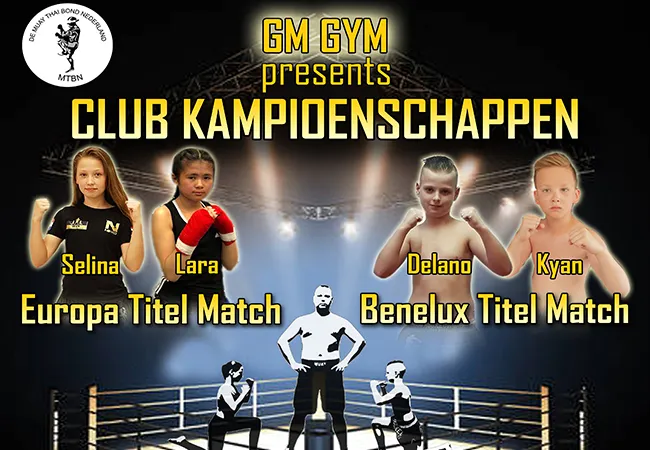 15 september club kampioenschappen bij GM GYM