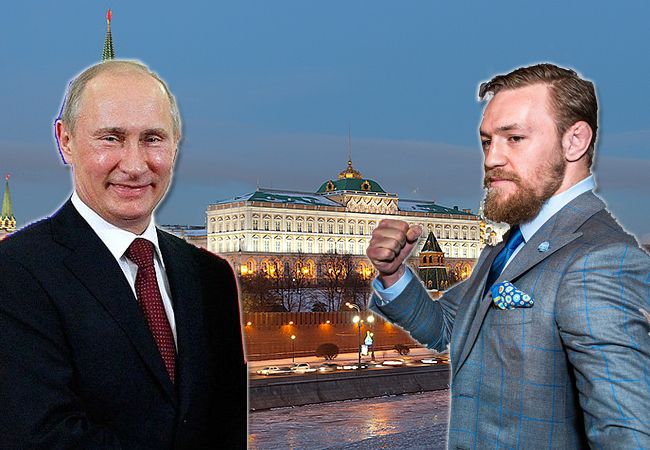 Conor McGregor wil in Rusland vechten