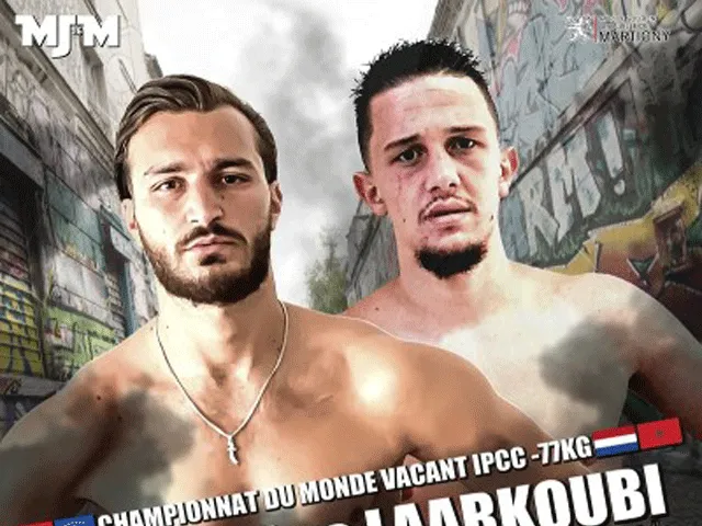 Kickbokskampioen Redouan Laarkoubi keert terug naar de ring