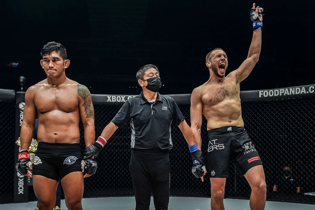 Reinier de Ridder pakt met submission overwinning plek 1 van de ONE Championship top 5
