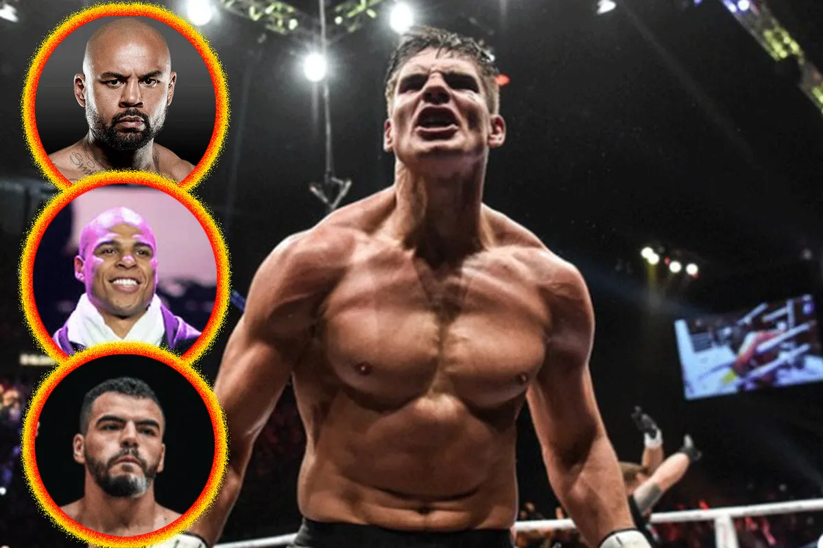 Rico Verhoeven in 4 man toernooi met Gerges, Rigters en Khbabez