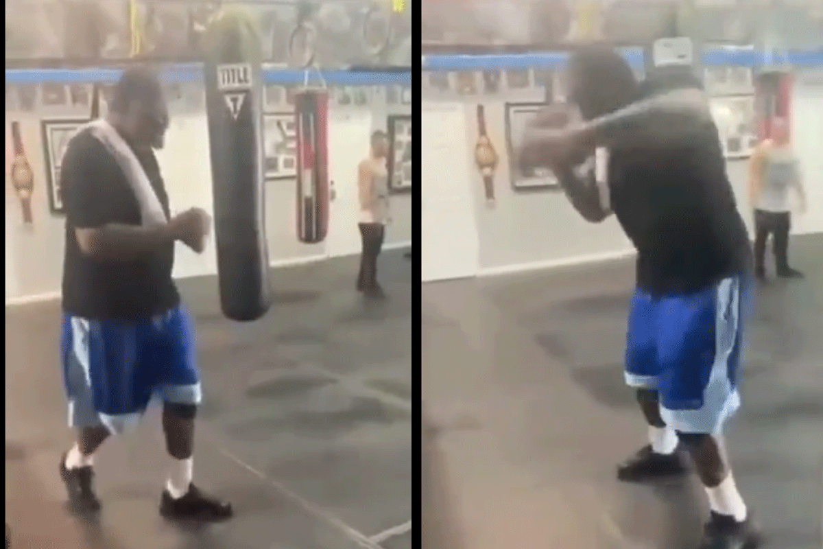 'Laat hem niet vechten'! Zorgen om video oud-bokskampioen (54)