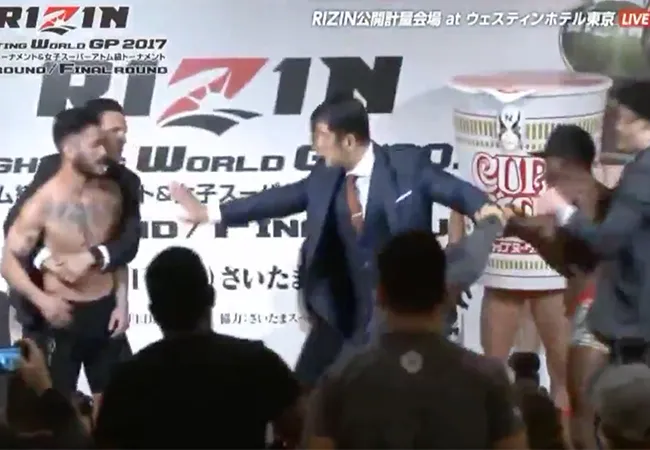 VIDEO: Klappen vallen bij weging Ian McCall en Manel Kape