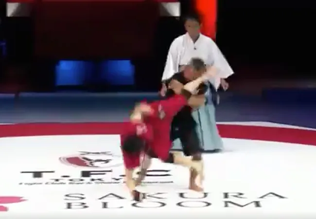 VIDEO | Krankzinnige Rolling Thunder Knockout op Ganryujima 9