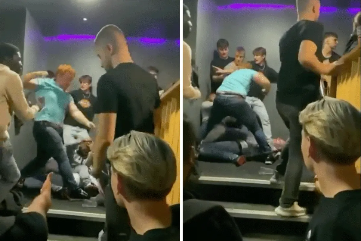 Rooie rakker MEPT 5 man KO! 'Niet f*cken met mij' (video)