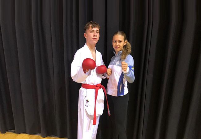 Sammy Schippers en Demi Oidtmann schitteren tijdens Open Nederlands karate kampioenschap