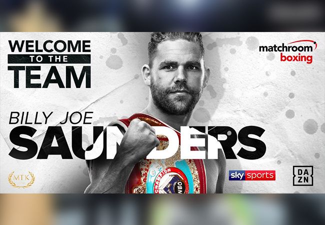 BREAKING: Billy Joe Saunders tekent bij Matchroom Boxing