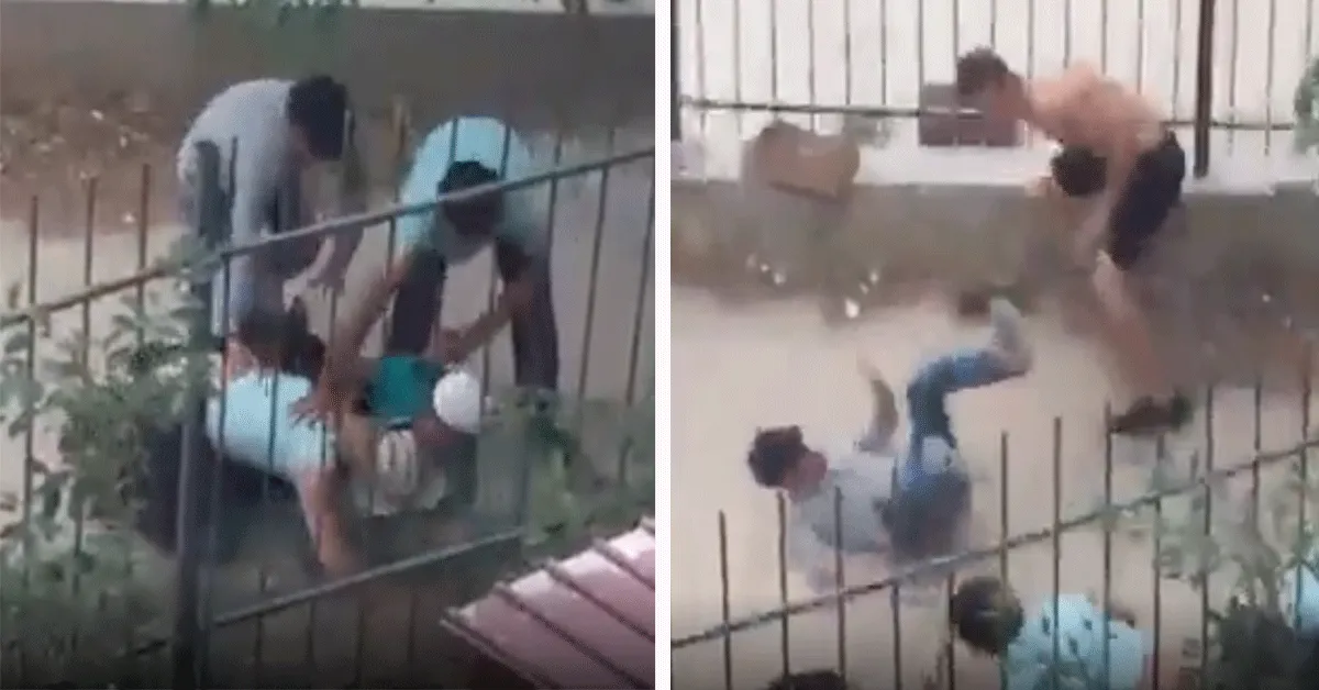 Bokser slaat 3 schoften neer! Red slachtoffer van geweld (video)